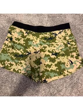 Women's Tachuntfish Multi Camo and Green Shorts